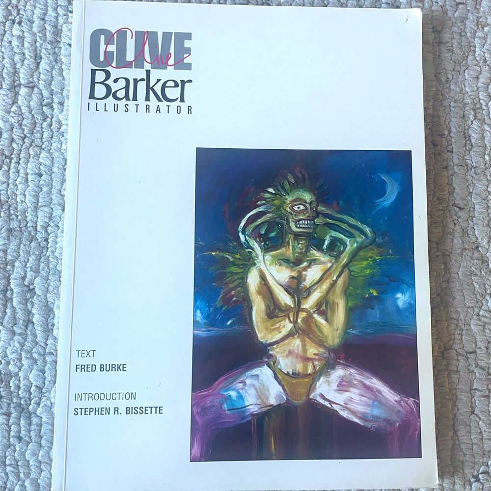 Clive Barker Illustrator
